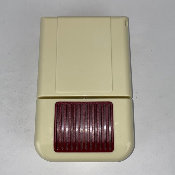 Vintage Pretty Nails Nail Dryer Cream & Red Unit No Instructions Missing Cord * - Picture 3 of 16